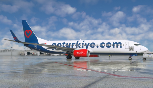Mavi Gök Airlines TC-MGD - PMDG 737-800