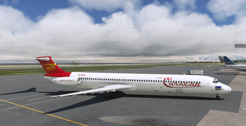 MD83 Dutch Caribbean Airlines (DCA)