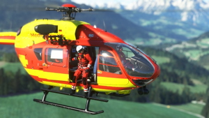 Medicopter 117 Base mit Airbus H145 EMS Medicopter 117 Liverie thumbnail 7