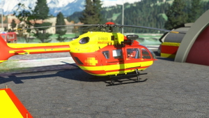 Medicopter 117 Base mit Airbus H145 EMS Medicopter 117 Liverie thumbnail 9