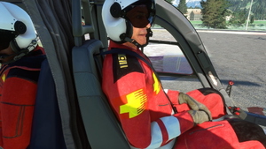 Medicopter 117 Base mit Airbus H145 EMS Medicopter 117 Liverie thumbnail 8