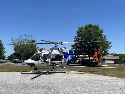 MedTrans-One 2023 Livery | N407CR | Bell 407