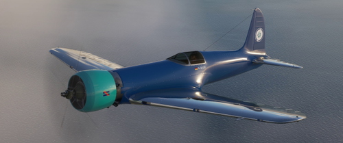 Mensch & Betrieb - Hughes H-1 Racer Classic - Liverie