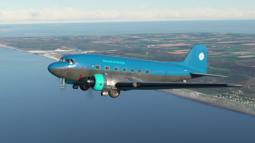 Mensch & Betrieb - Aeroplane Heaven DC3 - Liverie