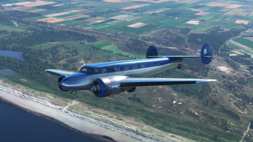 Mensch & Betrieb - Aeroplane Lockheed Heaven Electra 10-A - Liverie