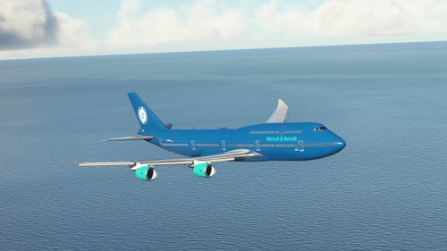 Mensch & Betrieb - Asobo Boeing 747-8i / Salty Mod 747-8i / Salty-Aircraft-B748-Package - Liverie