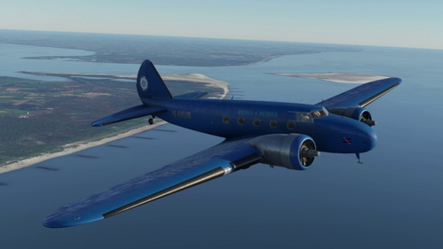 Mensch & Betrieb - Boeing 247D from Wing42 - Liverie