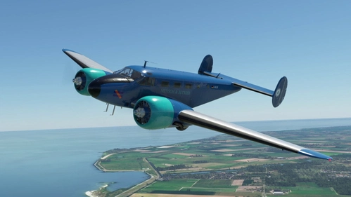 Mensch & Betrieb - Carenado Beechcraft D18S - Liverie
