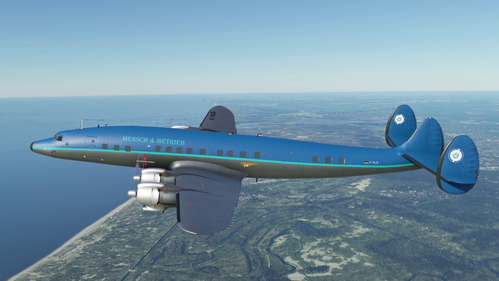 Mensch & Betrieb - Redwing Lockheed L-1049 Super Constellation - Liverie