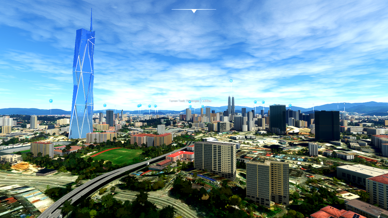 Merdeka 118 for Microsoft Flight Simulator | MSFS