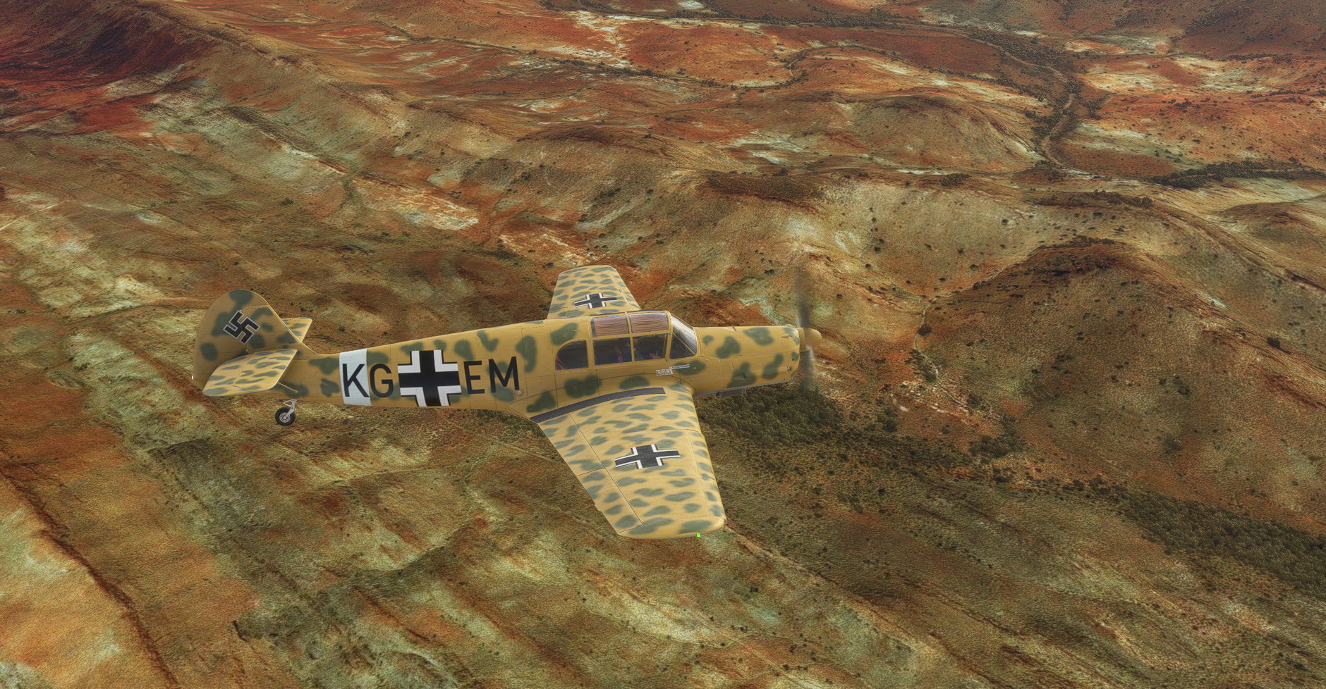 Messerschmitt Bf-108 Luftwaffe Sonderkommando Blaich KG+EM - Image 1