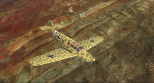 Messerschmitt Bf-108 Luftwaffe Sonderkommando Blaich KG+EM thumbnail 2