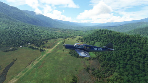Messerschmitt Bf-108 VH-UZI Guinea Airways