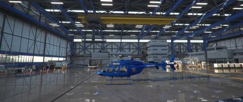 Michigan State Police Bell 407 Livery