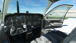 Microsoft/Carenado Beechcraft V35 Bonanza - Grey Interior thumbnail 1
