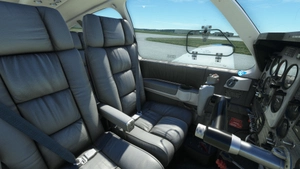 Microsoft/Carenado Beechcraft V35 Bonanza - Grey Interior thumbnail 2