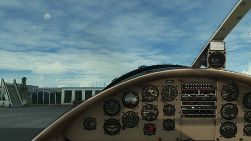 Microsoft/Carenado Cessna C195 Businessliner - Better Cameras