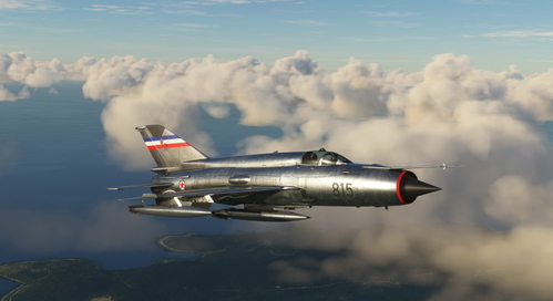 MiG-21 Yugoslav Air Force #815