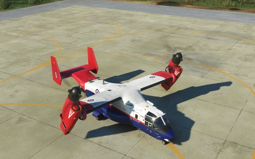 Miltech MV-22B UK Empire Test Pilots School (Fictional)