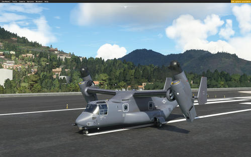 Miltech MV-22B USAF 7th SOS (new colours) RAF Mildenhall