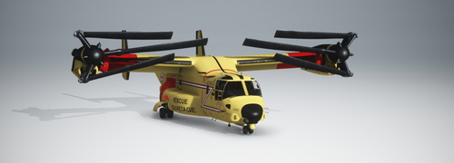 Miltech Simulations MV-22B Osprey (Canadian forces search and rescue livery)REQUESTED