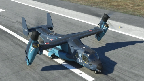 Miltech Simulations MV-22B Osprey JASDF Komatsu Air Rescue Squadron [Fictional]