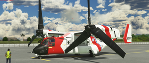 Miltechsimulations MV22B-Osprey US Coast Guard Livery thumbnail 4