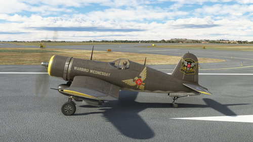 Milviz/Blackbird FG-1D Corsair Livery for the Outcasts "ODF-101" Flight Sim Group