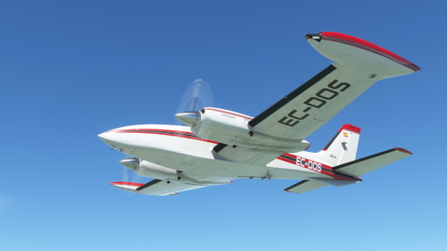 Milviz Cessna 310R EC-DOS