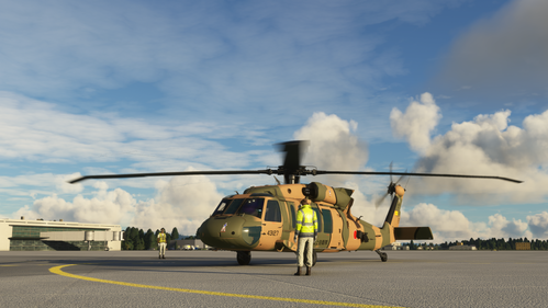 Mitsubishi UH-60JA repaint for UH-60