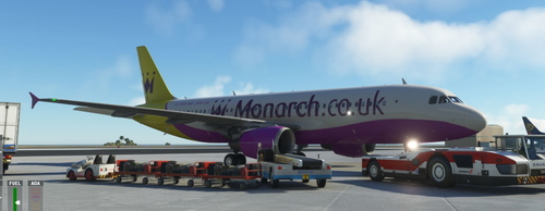 Monarch A320 'Test Paint'