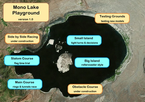 Mono Lake Playground and Race Courses