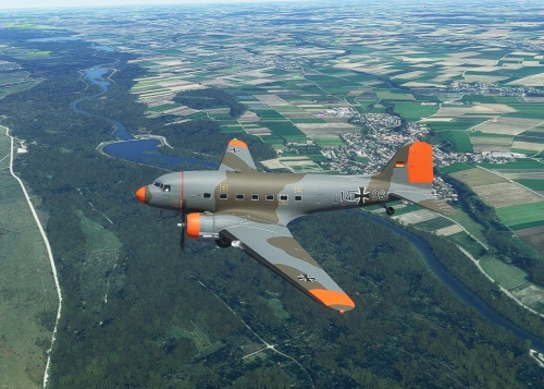 MS C-47D Luftwaffe 14+06