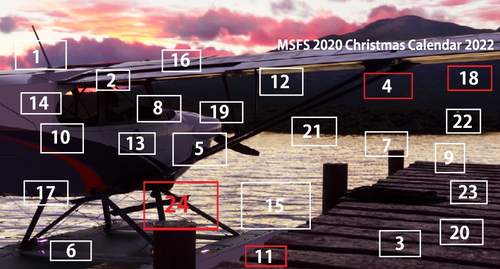 MSFS 2020 Christmas Calendar 2022 