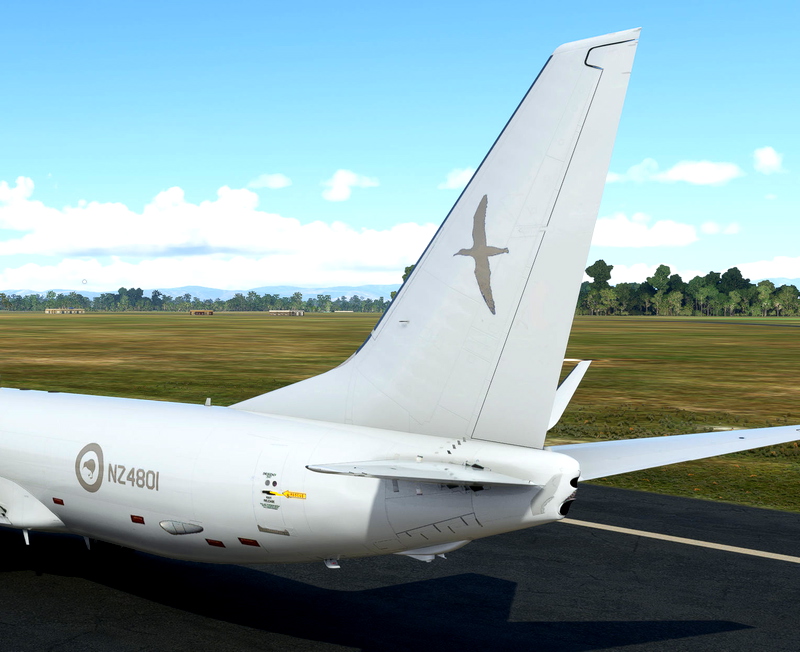 MSFS 2020 PMDG 737800 New Zealand Air Force P8A for Microsoft Flight