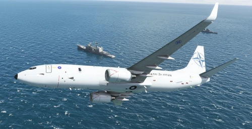 MSFS 2020 PMDG 737-800 P-8A of the North Atlantic Treaty Organization (NATO) 