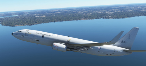 MSFS 2020 PMDG 737-800 P-8A of the Royal Norwegian Air Force