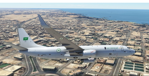 MSFS 2020 PMDG 737-800 P-8A of the Royal Saudi Air Force