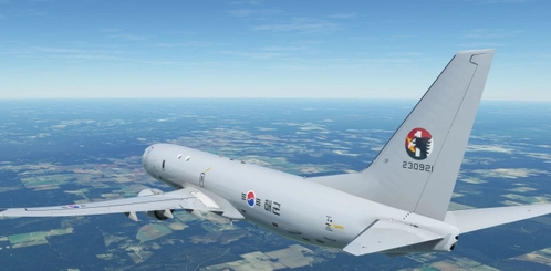 MSFS 2020 PMDG 737-800 P-8A of the South Korean Navy (ROK). 