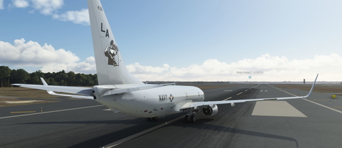 MSFS 2020 PMDG 737-800 P-8A of VP-5's Mad Foxes of NAS Jacksonville, Florida. 