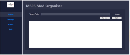 MSFS Mod Organiser