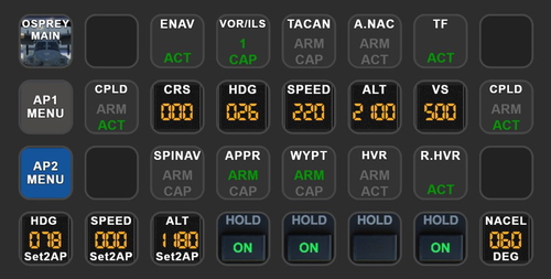 MV-22B Osprey Autopilot - AAO Scripts & StreamDeck XL profile