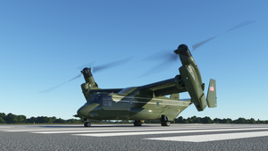 MV-22B Osprey Marine One repaint thumbnail 3