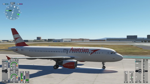 My Austrian livery (OE-LDE)