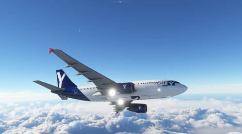 MyAir Virtual A310-300 red & blue package