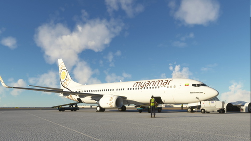 Myanmar National Airlines | PMDG B737-800