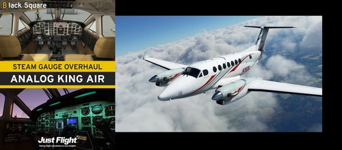N360K for Black Square Analog King Air