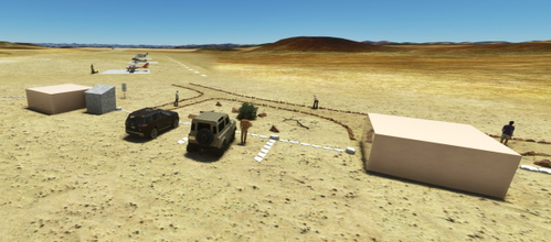 Namibia, Hoanib new airstrip FYHA