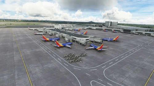 KBNA Static Aircaft