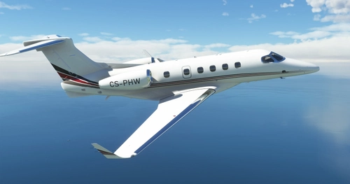 NetJets Europe Embraer Phenom 300 with cabin